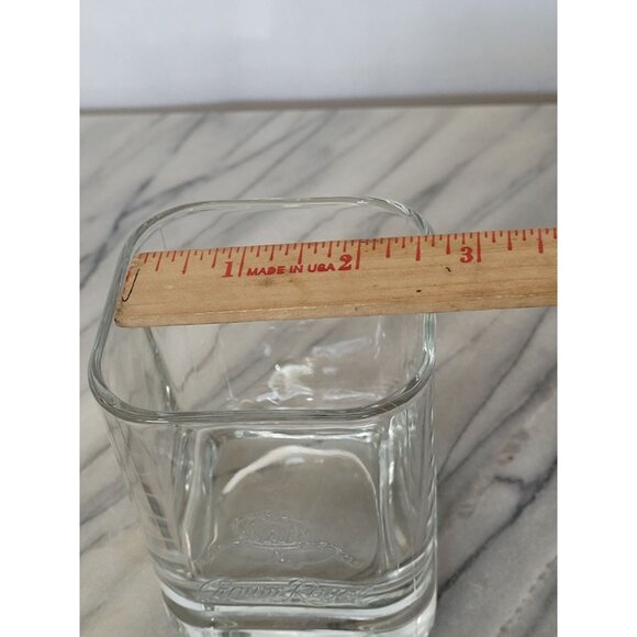 Crown Royal Vintage 2000 Commemorative Square Glass Tumbler Rocks - Picture 3 of 8